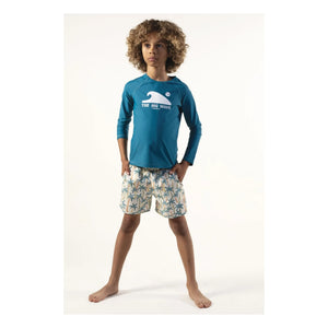 Sunchild - Saco Bigwave UV Protective T-Shirt | Peacock Blue