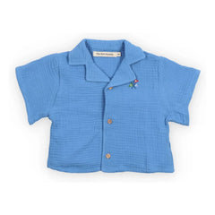 the new society - Balsam Shirt | Azure Blue