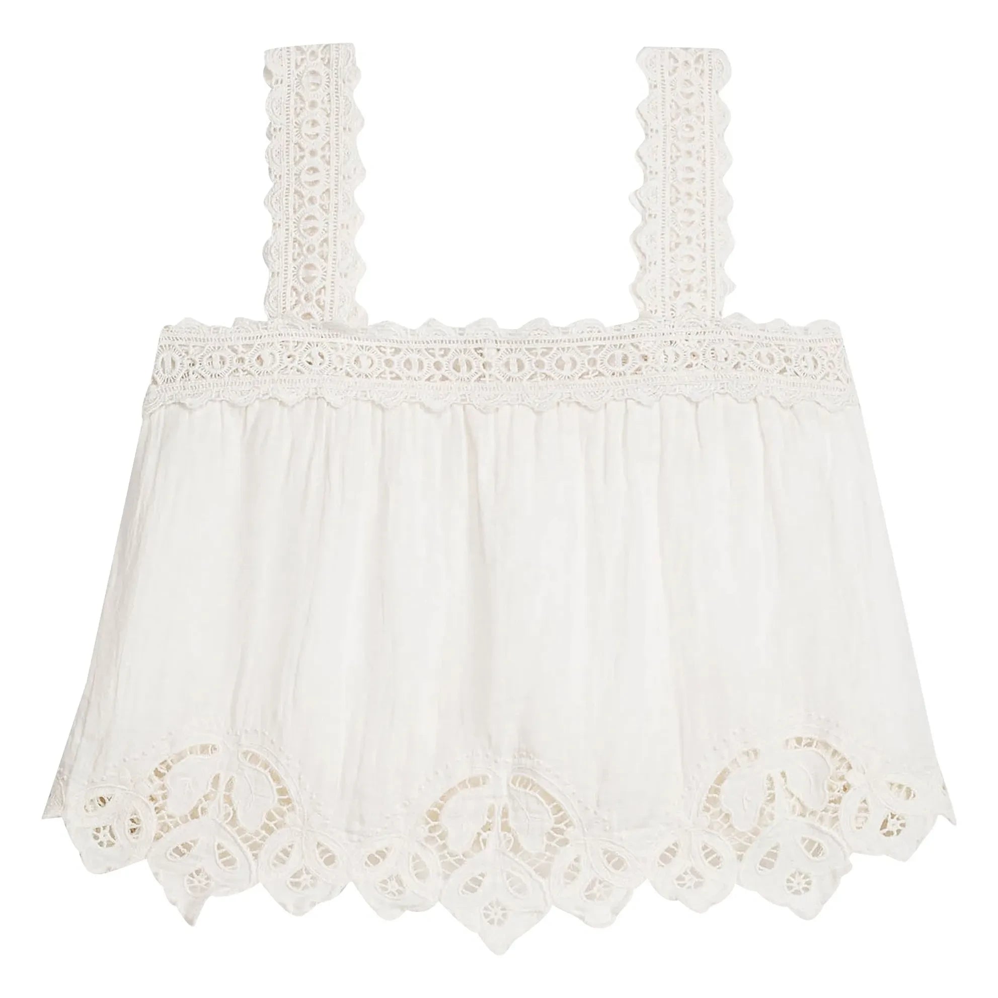 Louise Misha - Top Paralio Organic Cotton | White