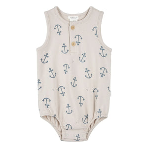 Petit Lem - Dungarees with Ruffles Organic Cotton | Beige