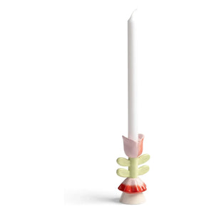 &Klevering - Blume Tulip Candle Holder | Pink