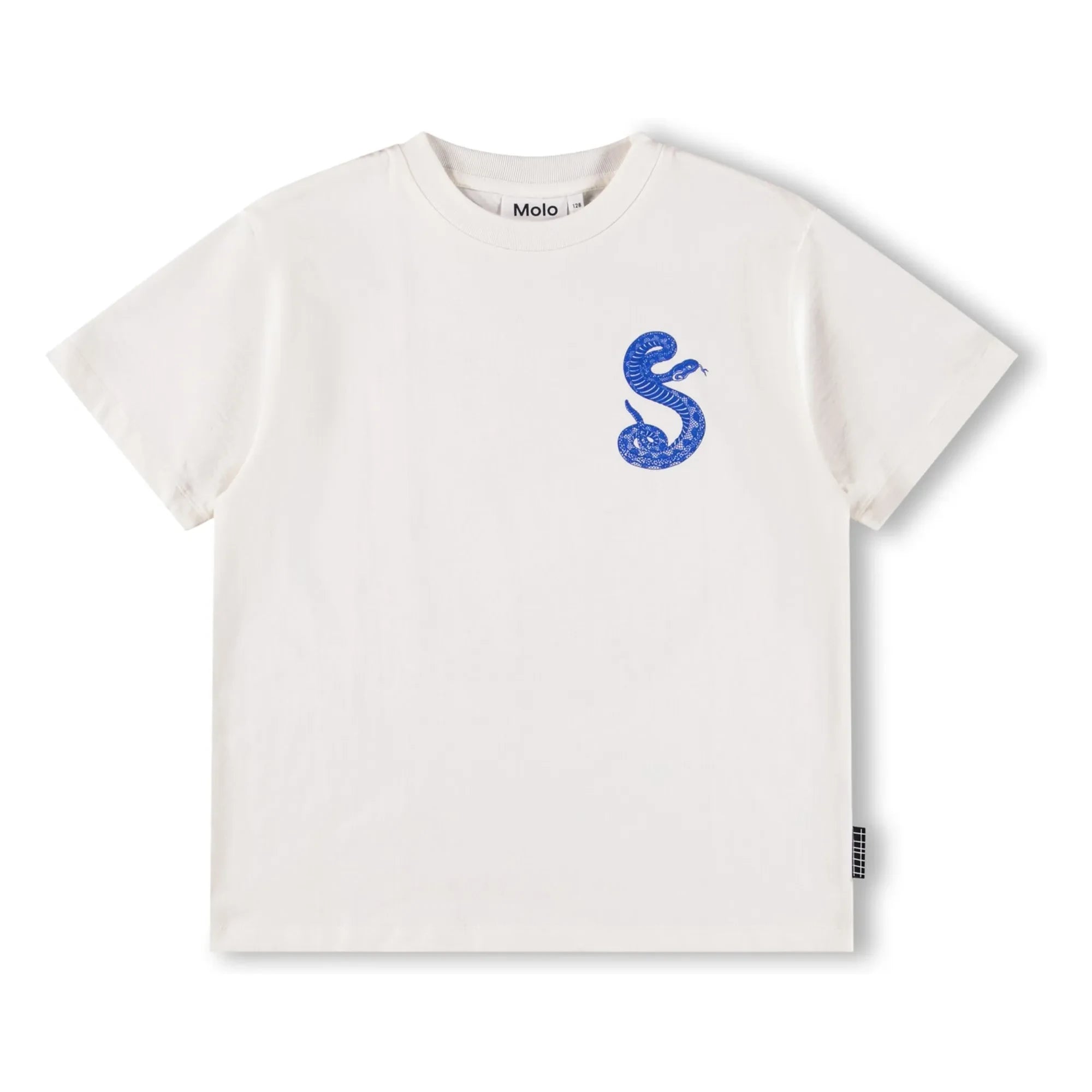 Molo - Rodney Snake T-Shirt Organic cotton | White