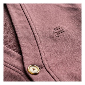 Finger in the nose - Lars Organic Cotton Cardigan | Dark purple