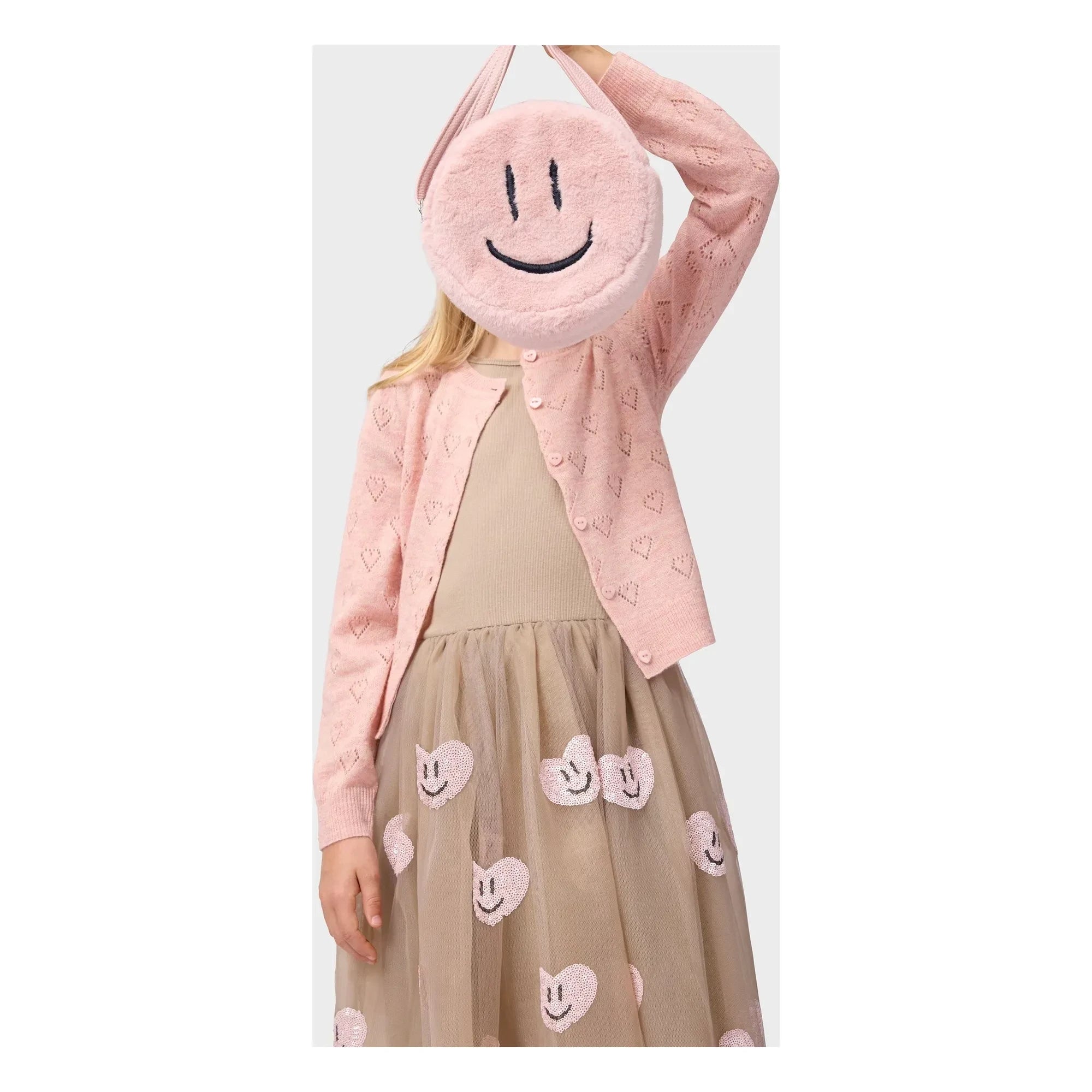 Molo - Gillian Hearts Vest | Powder pink