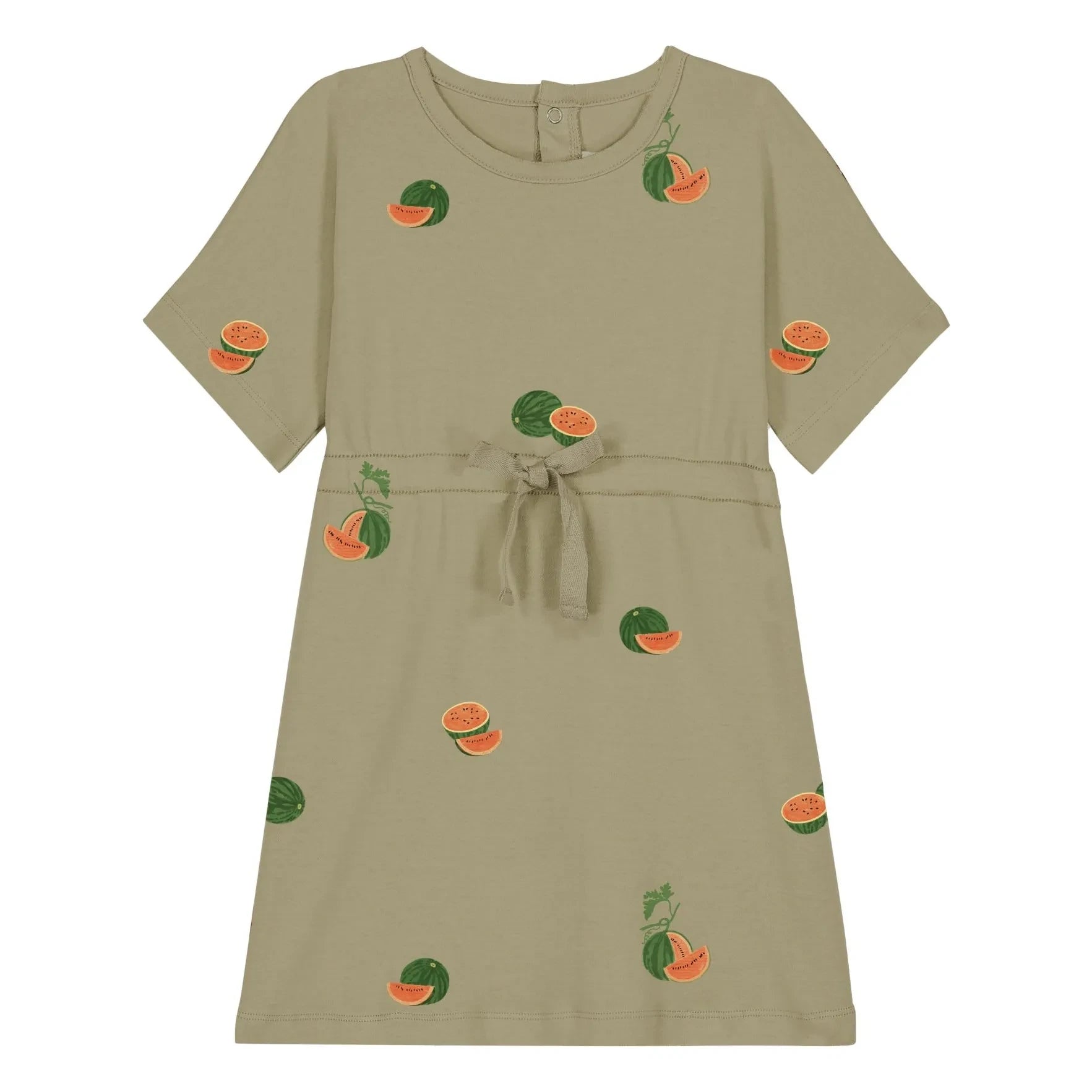 Studio Bohème - Yogi Watermelon Dress Organic Cotton | Khaki