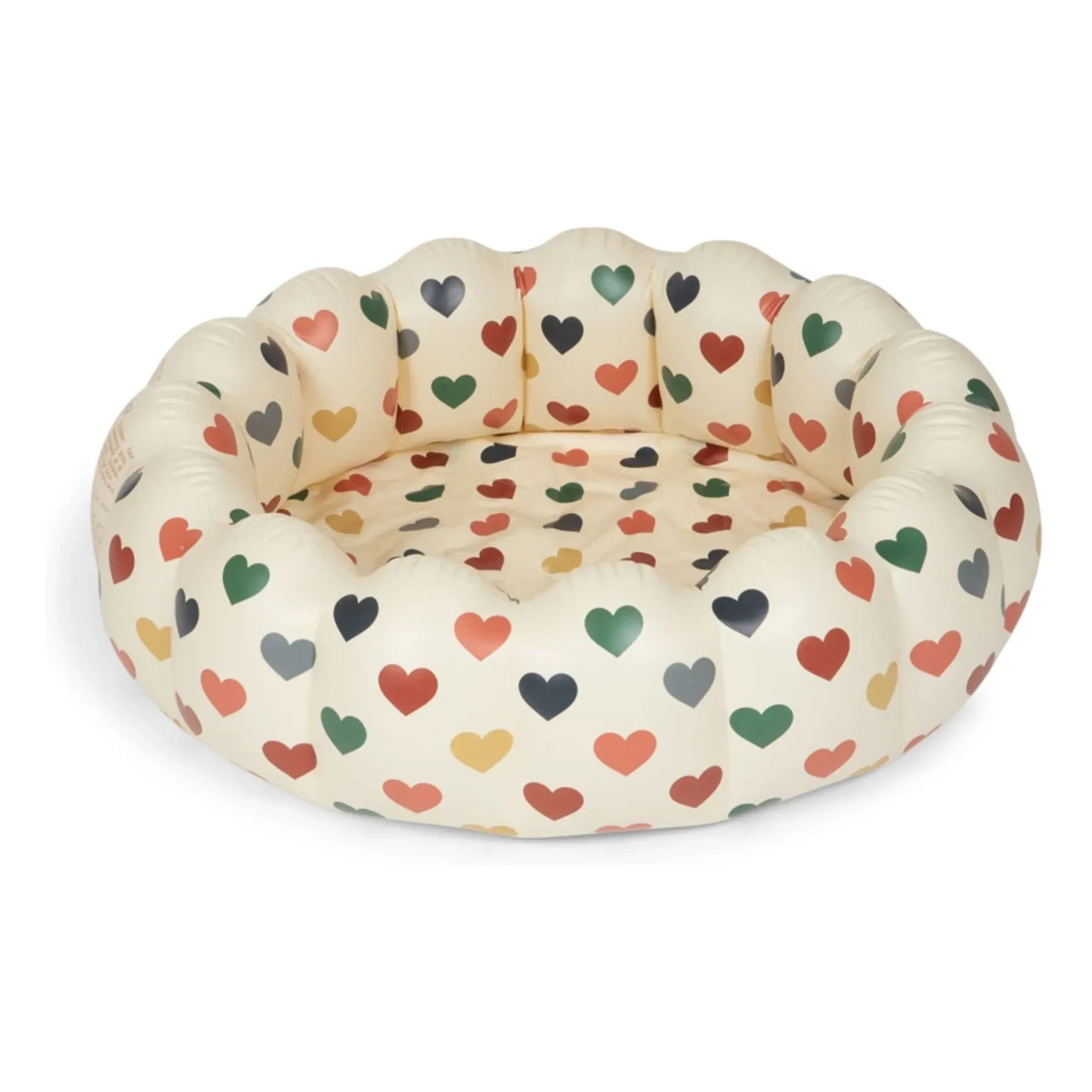 Konges Sløjd - Şişme havuz Hearts | Ekru