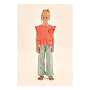 Jelly Mallow - Jean Düz Pineapple | Blue