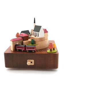Wooderful Life - Autumn Train Wooden Music Box