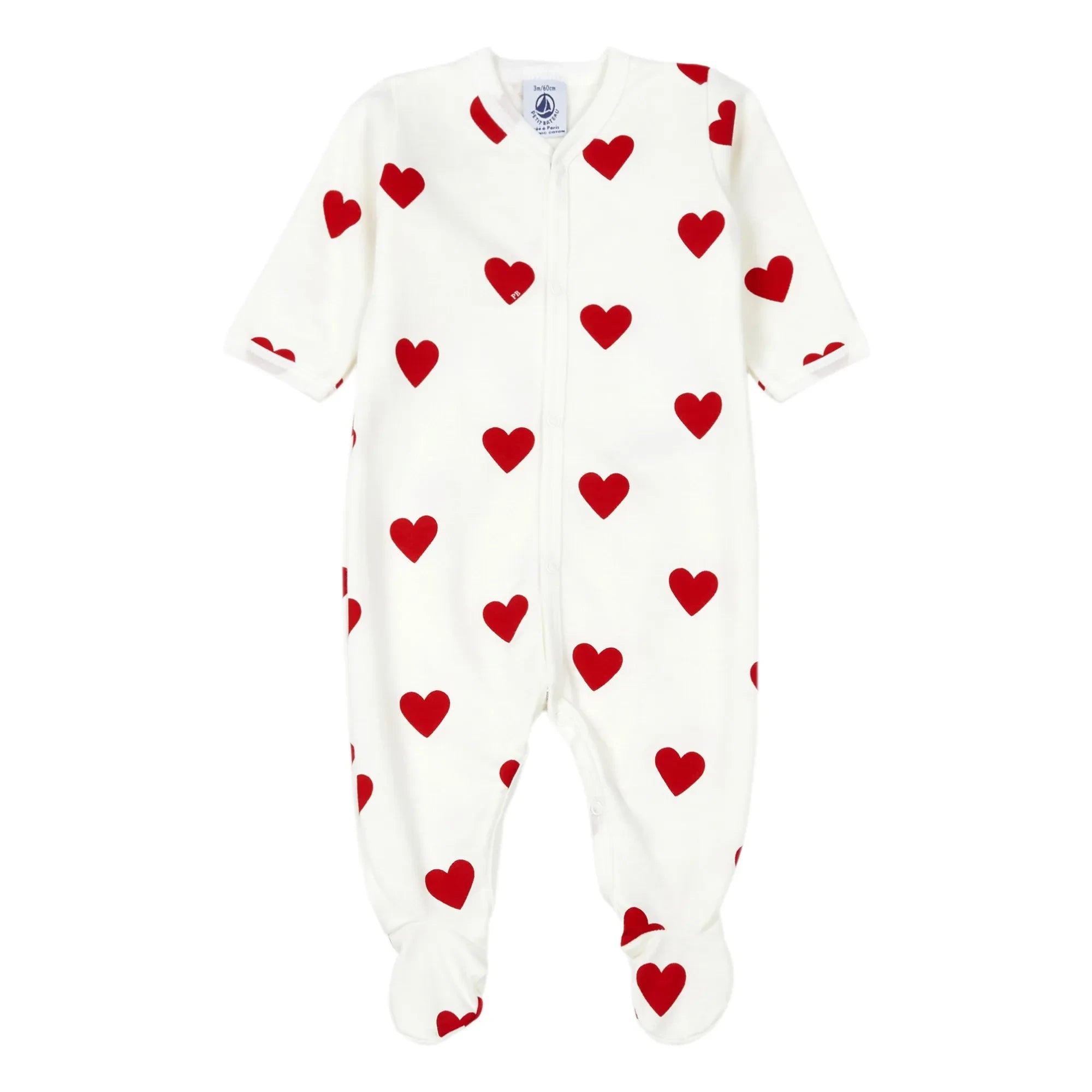 Petit Bateau - Mescoeurs Pajamas | White
