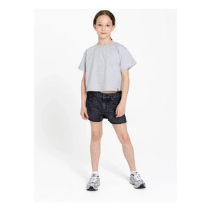 Finger in the nose - Denim Eva şort | Denim gri