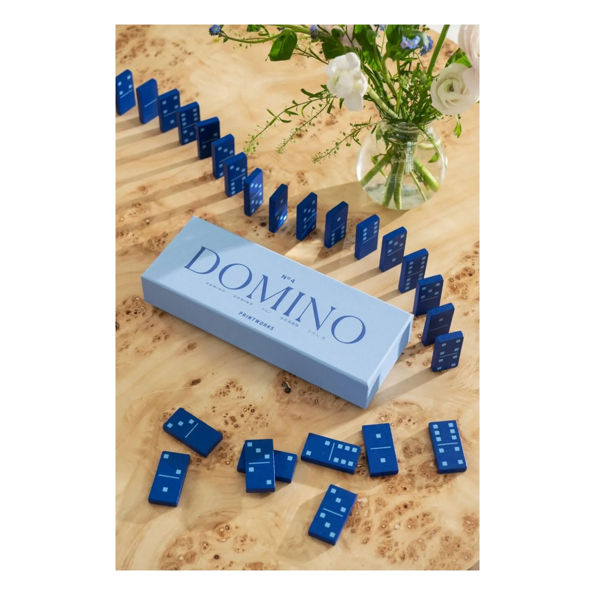 PrintWorks - Domino Game | Dark Blue