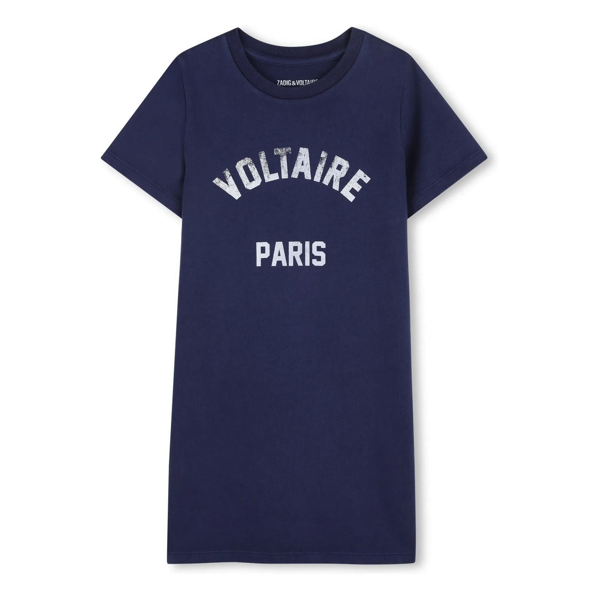 Zadig & Voltaire - T-shirt elbise Paris | Koyu Mavi
