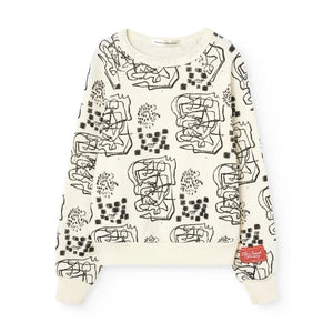The Animals Observatory - Shark sweatshirt | Ivory