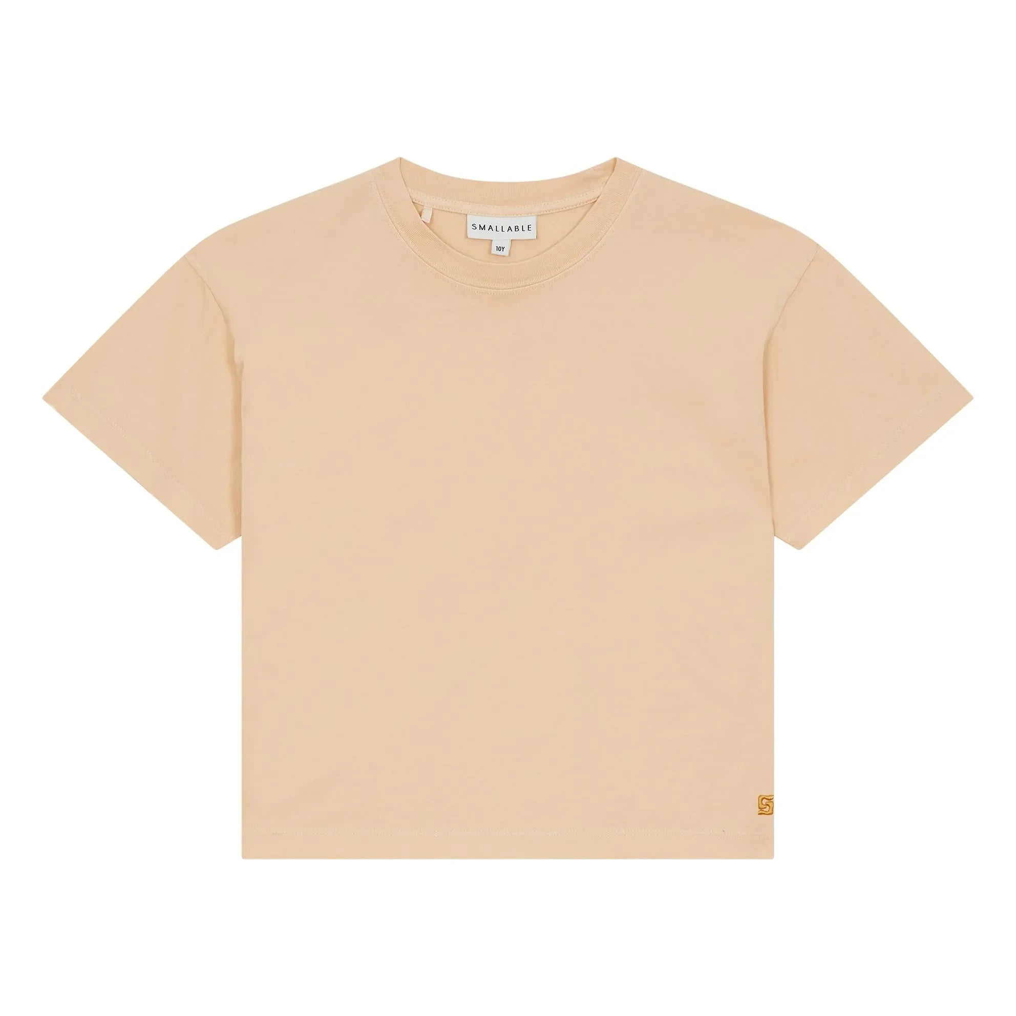 Smallable Kid - Liv Organic cotton T-shirt | Pale yellow