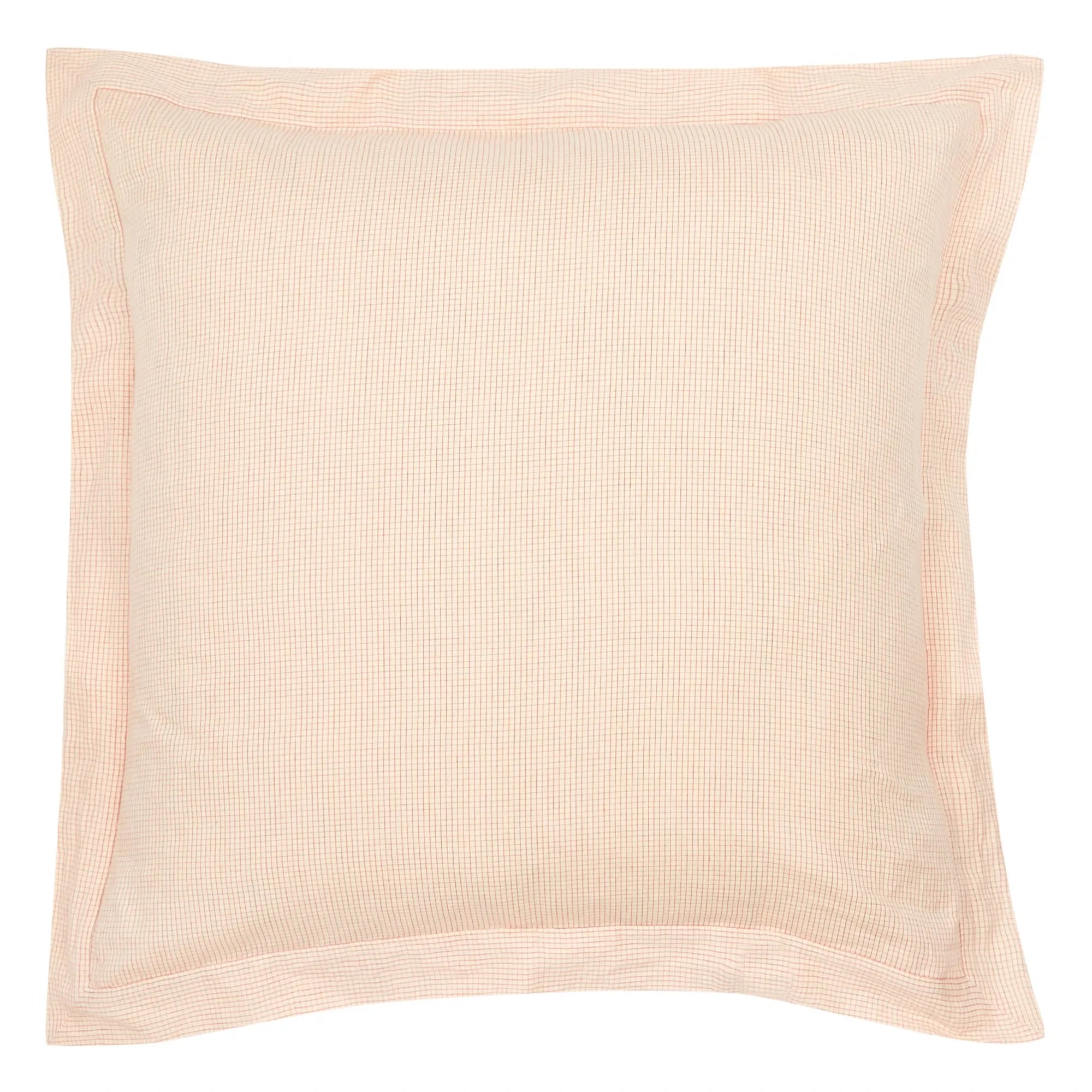 Scarlette Ateliers - Grace Handwoven Cotton Pillowcases - Set of 2 | Red