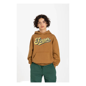 Finger in the nose - Hope Organik Pamuklu Sweatshirt | Buzlu kahverengi