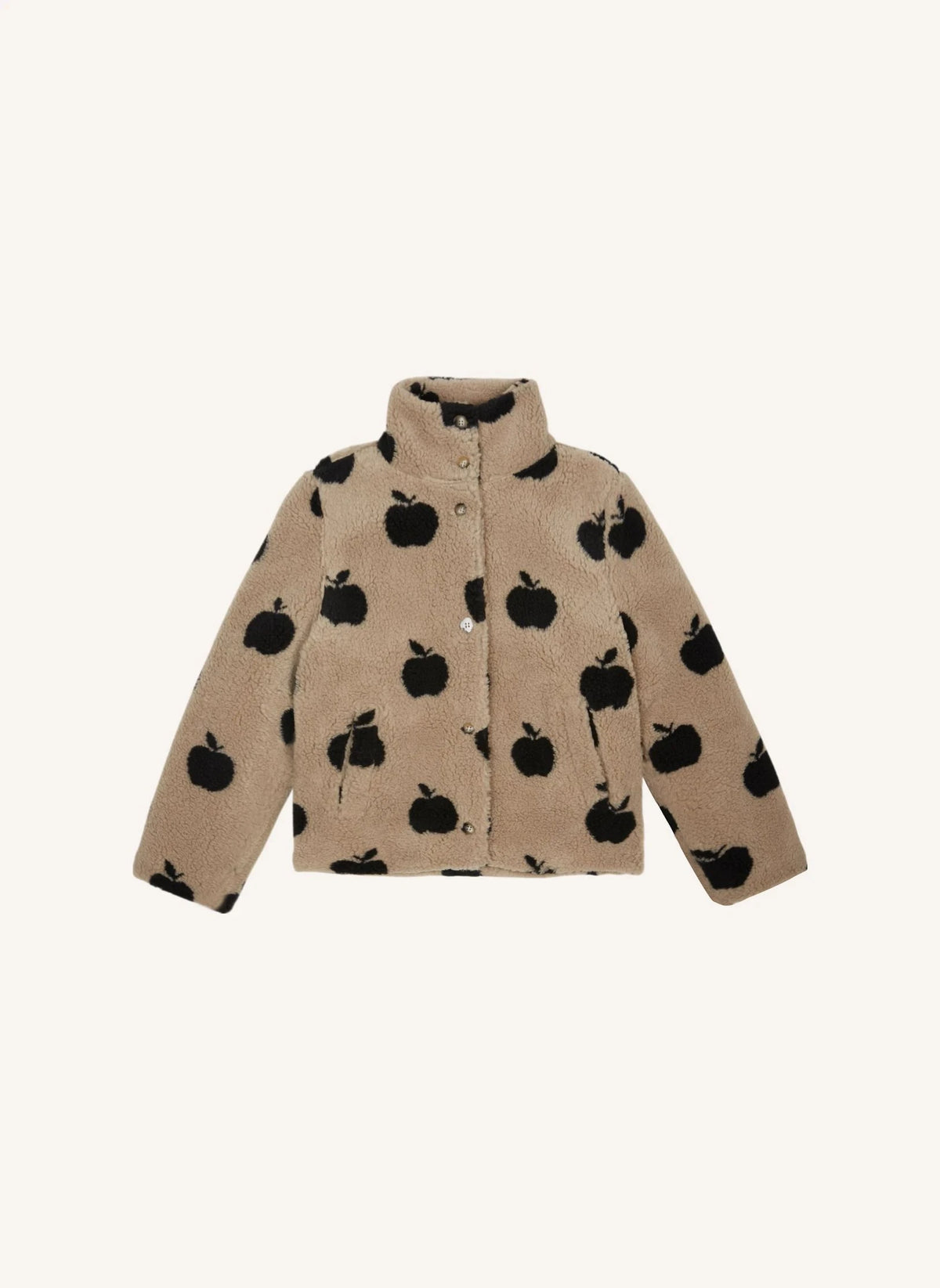 Emile et Ida - Apple Sherpa Coat | Beige