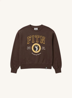 Finger in the nose - Alma Sweatshirt | Brown