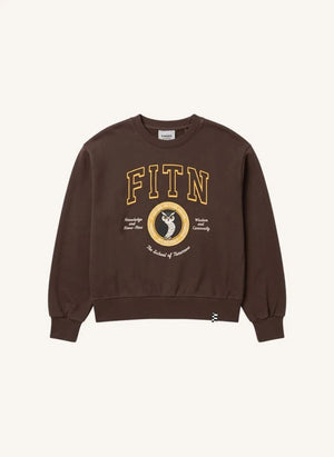Finger in the nose - Alma Sweatshirt | Brown