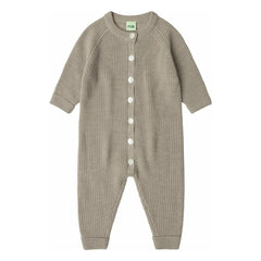 FUB - Merino Wool Jumpsuit | Heather Beige