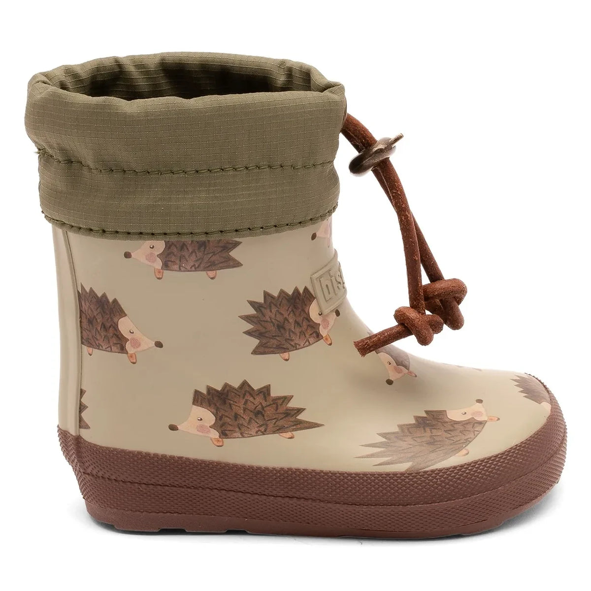 bisgaard - Barefoot Hedgehog Rain Boots | Brown