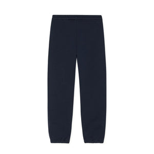 Les Deux - Contrast Logo Jogger Trousers, Organic Cotton | Navy