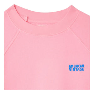 American Vintage - Izubird Sleeveless Sweatshirt | Pink