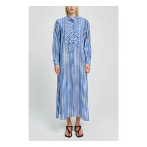 Laurence Bras - Magrita Cotton Dress | Blue