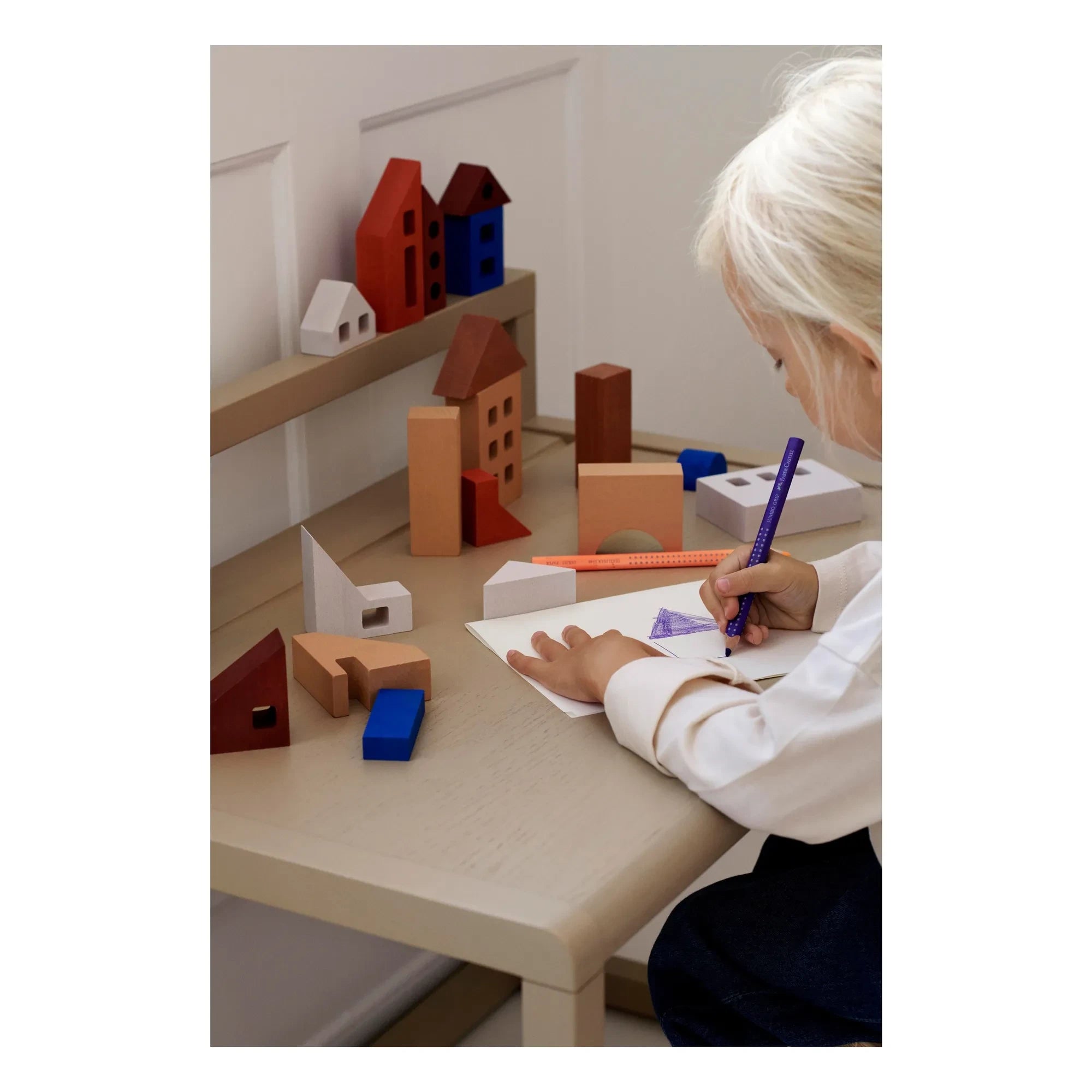Ferm Living Kids - Stacked Character Pattern