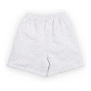 the new society - TNS Logo Jogger Şort | Heather grey