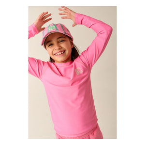 Tumble N'Dry - Santiago Recycled Fiber UV Protection Bath T-Shirt | Pink
