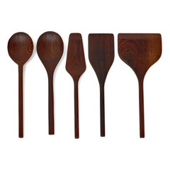 Serax - Pure Wooden Kitchen Utensils - 5 Piece Set