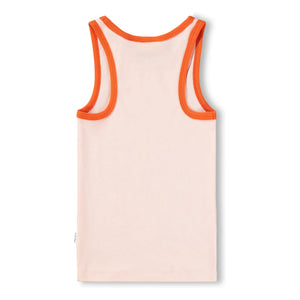 Molo - Rosie Cœurs Organic Cotton Tank Top | Light Pink