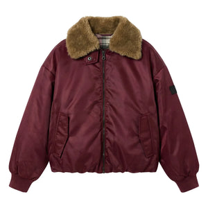 Finger in the Nose - Aria Bomber Jacket | Aubergine
