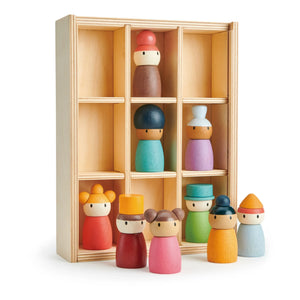 Tender Leaf Toys - Happy Folk Hotel and Wooden Figures