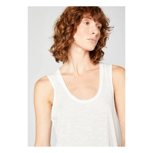 American Vintage - Jacksonville U-Yaka Tank Top | White
