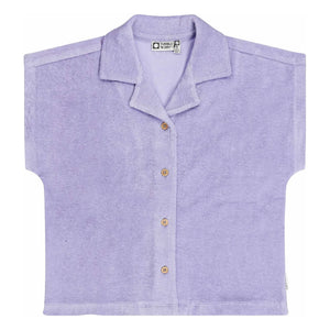 Tumble N'Dry - Jilie Deux Organic Cotton Towel Shirt | Lavender