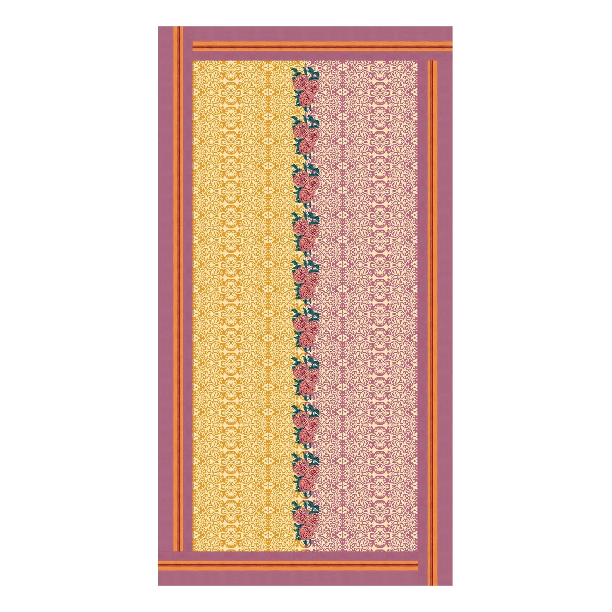 Lisa Corti - Dam Dam Tablecloth | Straw Yellow