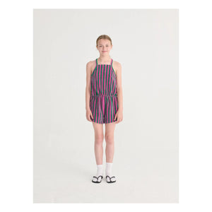 Bobo Choses - Striped Terry Romper | Green