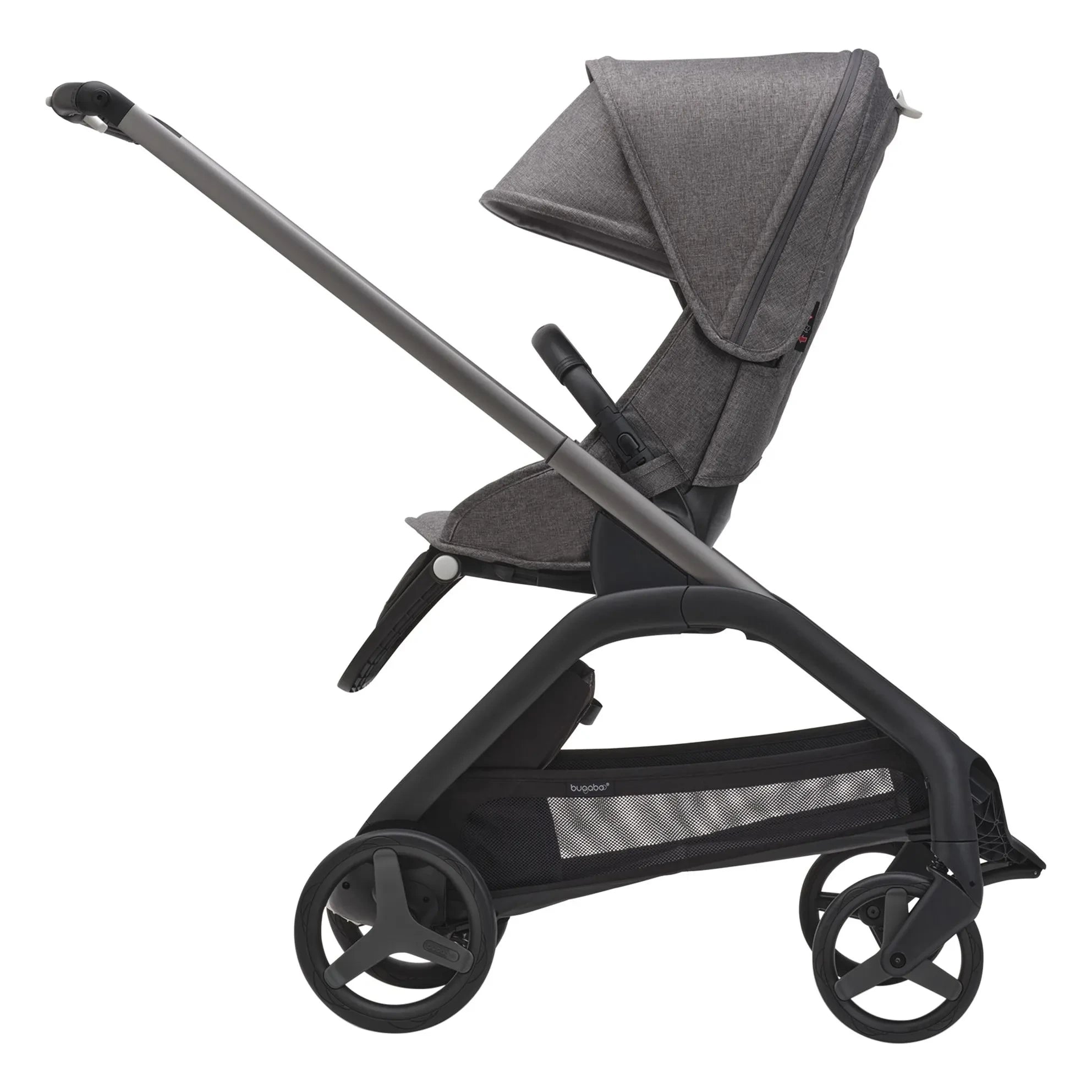 Bugaboo - Bugaboo Dragonfly Complete City Baby Stroller in Graphite Frame | Heather Gray