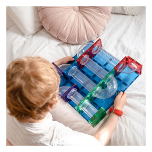 Connetix - Ball Run Set - 92 Pieces | Rainbow