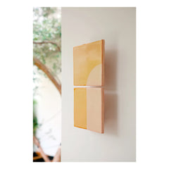 Violaine d'Harcourt - Wall Lamp Tiles | Yellow