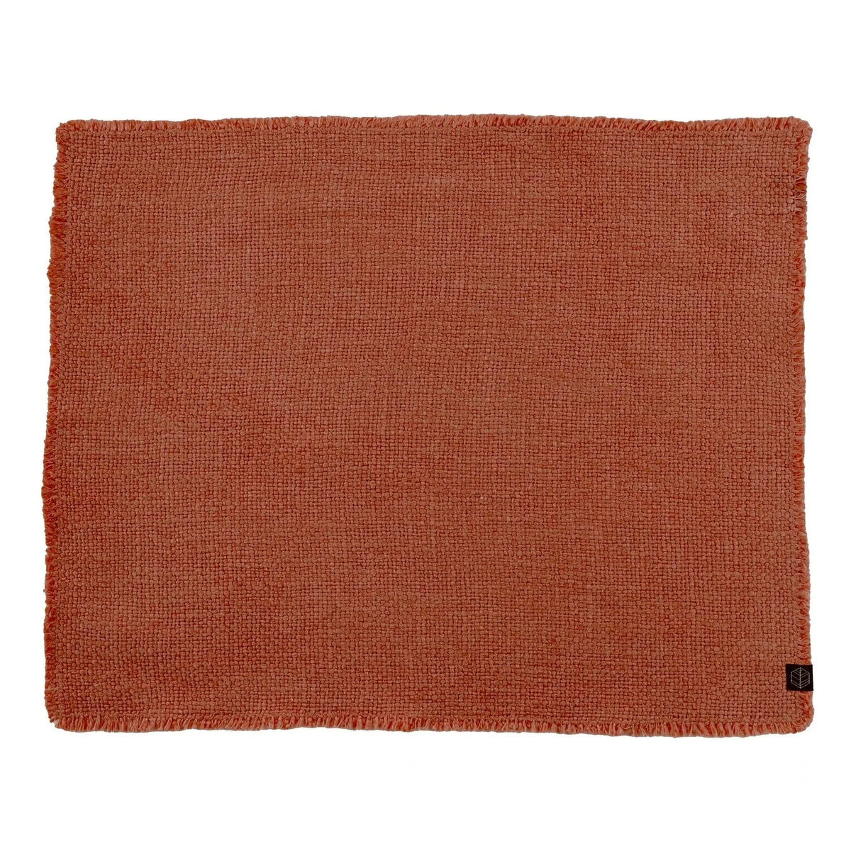 Haomy - California Linen Sheet | Brick Red