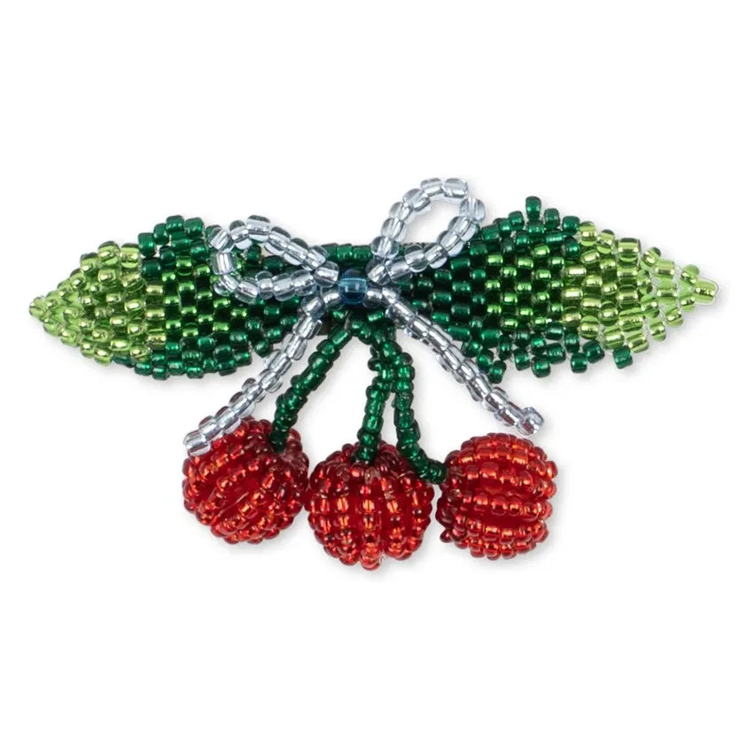Konges Sløjd - Cherry Hair Clip | Green
