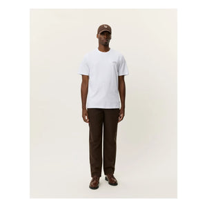 Les Deux - Ben Globe Organic Cotton T-Shirt | White