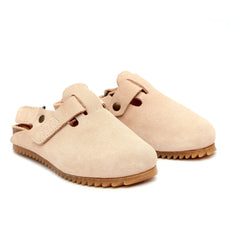 Pèpè - Scratch Suede Slippers | Beige