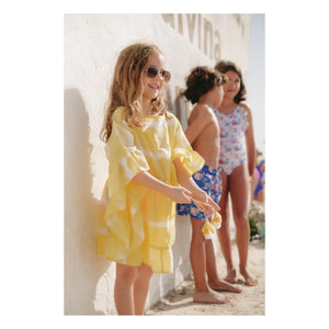 Lison Paris - Fringed Diabolo Kaftan | Yellow