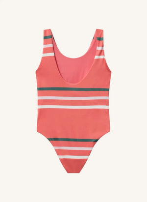The Animals Observatory - Trout Recycled Polyester Swimsuit | Red
