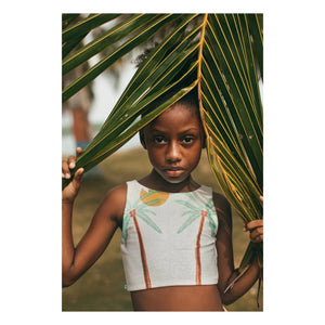 Pepita & Me - Palm Pool Swimsuit | Yellow