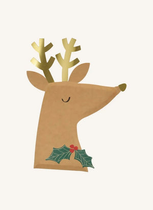 Meri Meri - Reindeer plates - Set of 8